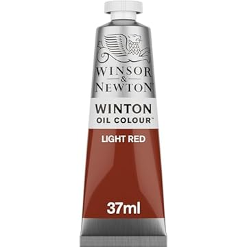 Winsor & Newton Winton Oil Colour Tube, 37 ml - Light Red,1414362
