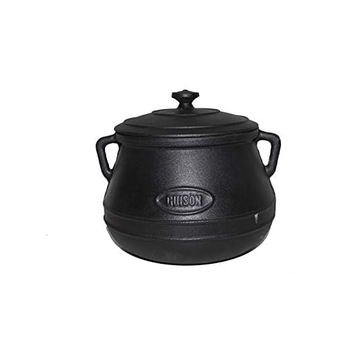 Garcima - Olla Hierro Fundido Guison Mini 91501 En Oferta Guison Esmaltado Hierro Fundido Mini Olla, Color Negro