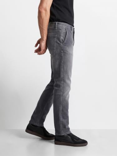 Image of THE INDIAN GARAGE CO Men Slim Fit Solid Mid-Rise Jeans
