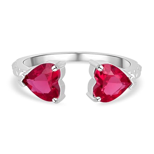 Image of ROOVI Pure 925 Sterling Silver AD Ring I Indian Ring Size-14 I Gifts for Girlfriend I Gifts for Women & Girls| With Certificate of Authenticity and 925 Stamp