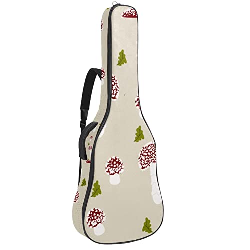 Housse pour guitare acoustique – Rouge océan – Rembourrage de 1 cm d’épaisseur – Étanche – 101,6 cm, 104,1 cm, 106,7 cm… - Les Beatles, Paul McCartney, John Lennon, RIngo Starr, George Harrison Housse pour guitare acoustique - Rouge océan - Rembourrage de 1 cm d'épaisseur - Étanche - 101,6 cm, 104,1 cm, 106,7 cm…