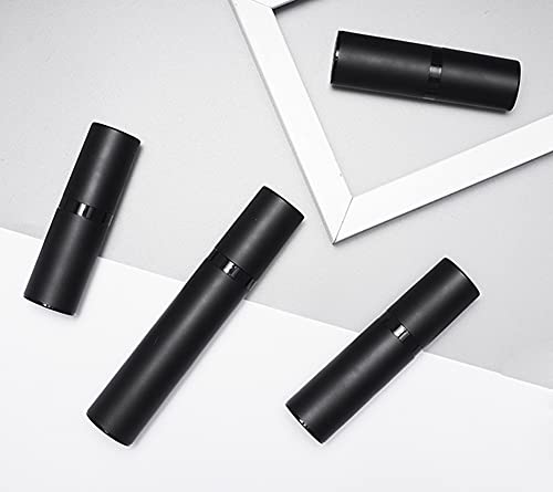 3 Pack Black Airless Pump Bottle Travel Lotion Bottles Cosmetic Cream Bottle Vacuum Pump Bottles Makeup Dispenser Container (15Ml/0.5Oz) #TOP6
