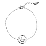 Baluue Pulsera de Estetoscopio Ajustable y Resistente al Desvanecimiento de Acero Inoxidable para Enfermeras Obsequio Adecuado para Mujeres en Fiestas y Vida Diaria