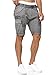 Produktbild Indicode Herren Jaramillo Cargo Shorts mit 6 Taschen aus 100% Baumwolle | Kurze Hose Pewter XL