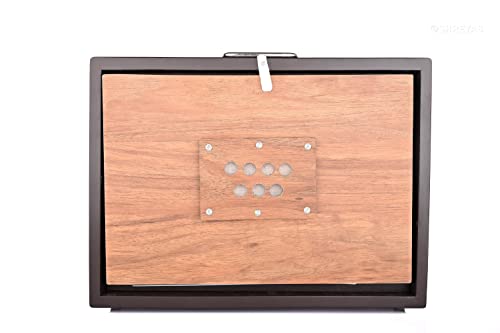 Shruti Box Shreyas Shruti Box Large 13X12X3 Inches, Sur Peti Surpeti With Bag, Natural Color, Musical Instrument Indian #TOP7