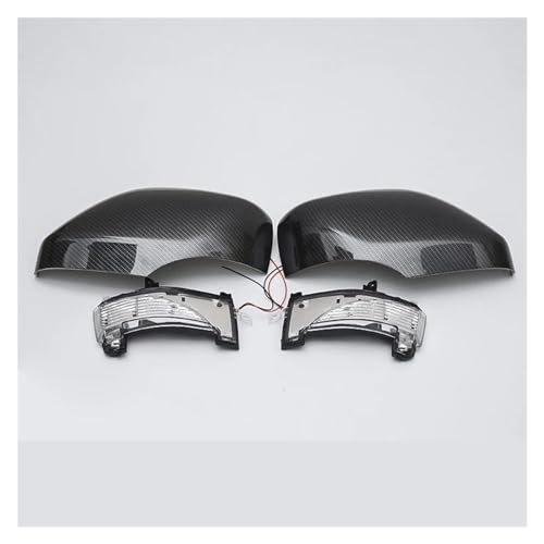 Coque de rétroviseur Patrol Y62 avec clignotant motif carbone