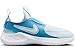 Nike Flex Runner 3 Big Kids' Road Running Shoes (FN1294-402, Blue Tint/Blue Beyond/White) Size 6.5