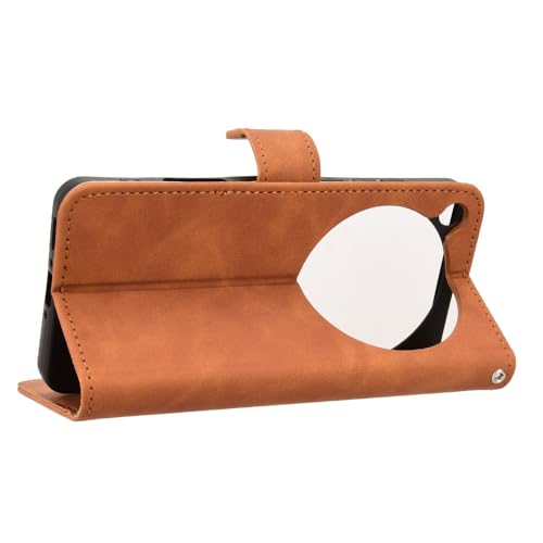 Image of for Oppo Find X9 Ultra 5G Leather Case Skin Feel Anti Drop Wallet Stand Flip Phone Cover - Brown