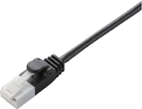 Elecom Category 6 corresponding LAN cable nails and breaking prevention Slim (7.0m ? Black) LD-GPST / BK70