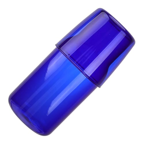 ELEOUTI Juego de Vasos de Vidrio Borosilicato Azul Jarra Transparente 1 Litro, Resistente a Altas Temperaturas para Hogar, Oficina y Eventos, Set Versátil para Agua y Té, Diseño Elegante
