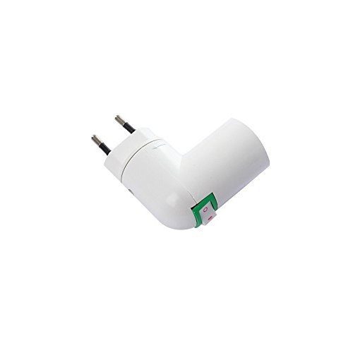 Casquillo E27 con enchufe e Interruptor