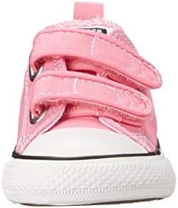 Converse CT 2V OX Charcoal Sneaker (10 M US Toddler, Pink/White) | Image 4