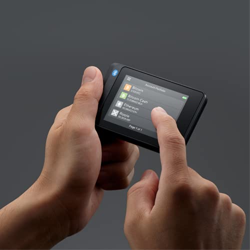 Secux W20 - Most Secure Crypto Hardware Wallet W/ Bluetooth & Nft Support - Large Touchscreen - Easily Manage Your Bitcoin, Ethereum, Btc, Eth, Sol, Ltc, Doge, Bnb, Dash, Xlm, Erc20, Bsc And More #TOP4