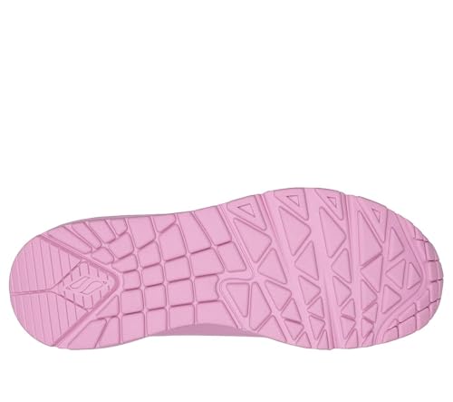 Image of Skechers-Womens-UNO - Stand ON AIR -Pink-Sneakers-UK 4