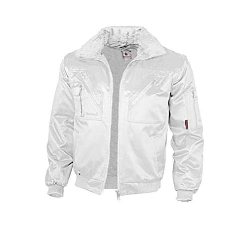 Qualitex - Pilotenjacke 4 in 1, Weiß, M