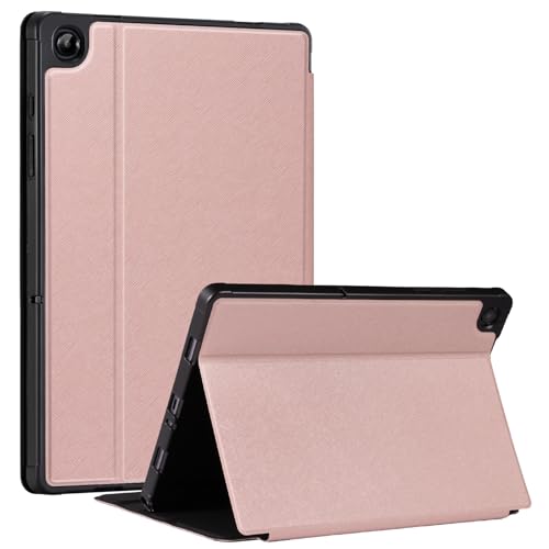 Image of CoBak Case for Samsung Galaxy Tab A11+ Plus 11 inch 2025, Multi-Viewing Angles, All New PU Leather Folio Stand Cover with Auto Sleep Wake Feature for Samsung Galaxy Tab A11+ Tablet 11-inch, Rose Gold