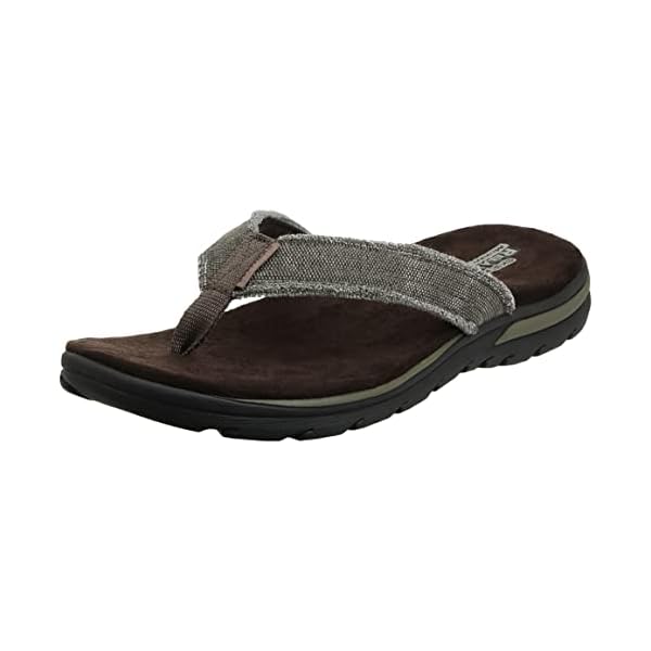 Skechers Men's Relaxed Fit Supreme Bosnia Sandal