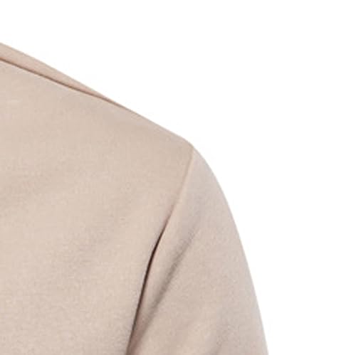 Sweatshirt for Men Color Block Slim Fit Lapel Button Down Casual Shirts Top Long Sleeve Comfy Fall Pullover Shirt3