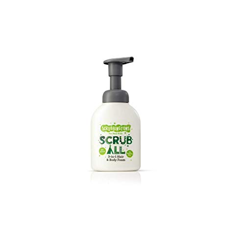 Scrubbington's Scrub All Children's 3 in 1 Shampoo, Conditioner & Body Wash Foam for Sensitive Skin 1 x 200ml