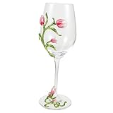 Gobelet de la saint-valentin : le magnifique verre à motif floral pour ajouter de la beauté à votre bar et à votre fête au bord de la piscine.