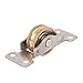 New Lon0167 30mm x Featured 10mm Single Brass reliable efficacy Roller Sliding Door Window Pulley Wheel(id:b24 72 62 b68)