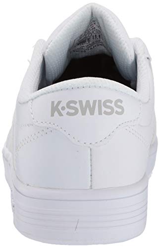 K-Swiss Kid's Classic Pro Sneaker, White/White, 3 M #TOP2
