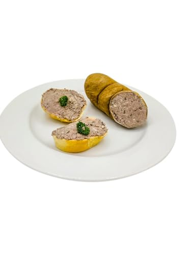 Hausmacher Leberwurst in der Krause | frisch vom Metzger Hausmannskost als Aufstrich fürs Brot | Wurst nach DDR Rezept ca. 500g – Bild 4