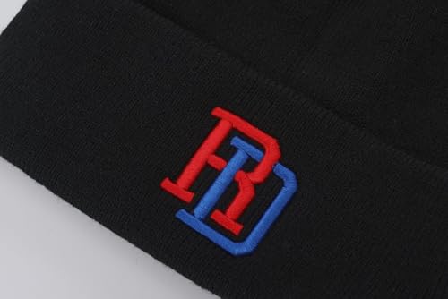 Gorro tejido con bandera Dominicana bordada para hombres y mujeres miniatura 5