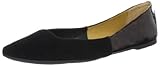 Nine West Women's Kicheya Ballet Flat,Black/Blue Tribeca Suede,10.5 M US