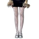 Ypser Fishnet Tights Mesh Stockings Sparkle Rhinestone Glittering Net Pantyhose