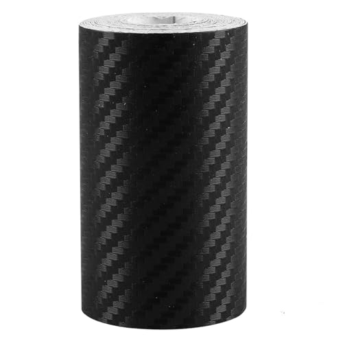Bande de protection universelle pour seuil de porte voiture en carbone 5D 10cm x 7m
