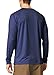 baleaf Men's Long Sleeve Swim Shirts Rash Guard UV Sun Protection SPF T-Shirts UPF 50+ Quick Dry Swimming Fishing Bluish Violet Size L