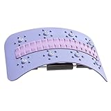 Estirador de columna vertebral – Dispositivo de apoyo para la espalda, escalones, tabla de entrenamiento, herramienta de estiramiento ergonómico para el hogar, oficina, gimnasio, sala de estar