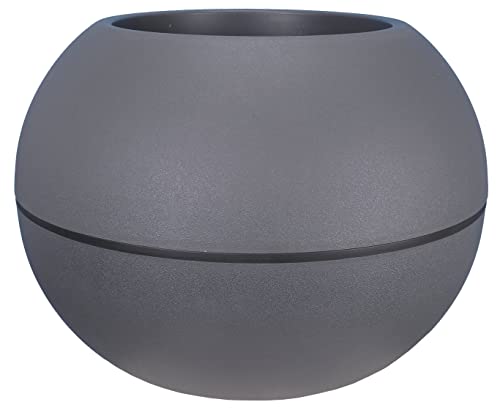 Riviera Granit Boule, 50cm Diamètre, Gris