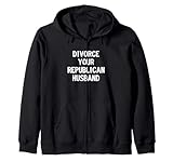 Photo Gallery divorce your republican husband felpa con cappuccio Photo Gallery divorce your republican husband felpa con cappuccio