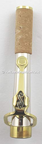  Vaso Sax Soprano Selmer Serie III diritto Booster Argento massiccio