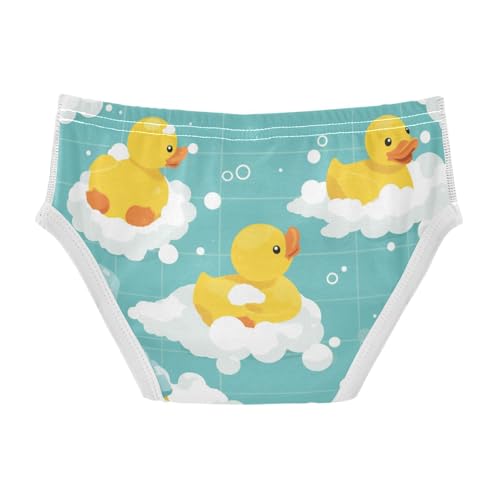 KLL Cute Yellow Rubber Ducks Ducklings Soap Baby Boys Soft Briefs Underwear Cute Undies2