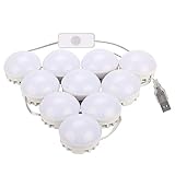 N/A YWXLight 5V 10LED Touch Dimmable DIY Makeup Mirror LED Light Bulb