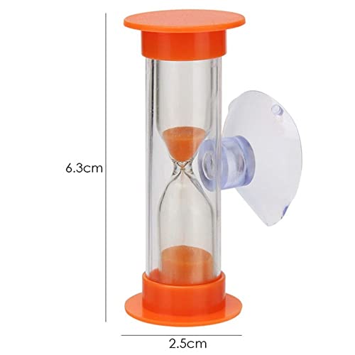 Sand Clock 2/3 Minute Desktop Ornament Home Decors Rotatable Mini Shower Timer Time Funnel Sand Clock Desktop Ornament(2 Minute,Blue) #TOP1