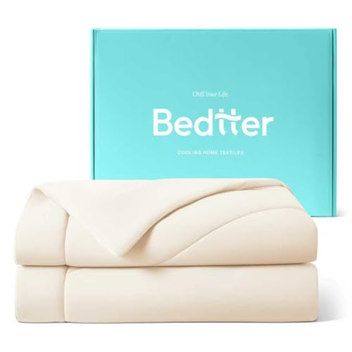 Bedtter® Luxe Cooling Comforter Full/Queen, Cooling Blanket for H...