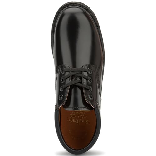 Oxford Men's Black Slip Resistant Durable Fashion Breathable EH Work Shoes 821024