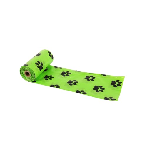 Image of Biodegradable 240 Count Unscented 13 inch x 9 inch Dog Poop Bags Rolls, Leakproof strong Poop Bags for Dogs, Dog Bags for Poop, Dog & Cat Poop Bags Cats Litter, Green