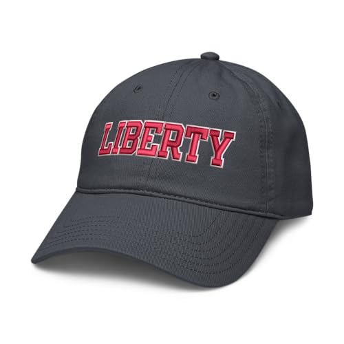 Liberty Flames Favorite Navy Officially Licensed Adjustable Puff Embroidered Baseball Hat