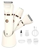 Ufree Bikini Trimmer Electric Razors for Women, Rechargeable Pubic Hair Trimmer Electric Shaver for Legs Body...