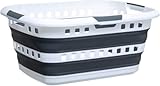 Cesta Plegable para Ropa Sucia Multiusos, MCSWSEE Canasta Plegable para Colada, Canasto Contenedor de Almacenamiento y...