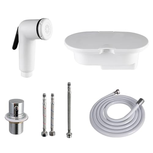 Kit de douche de pont pour bateau en acier inoxydable avec long tuyau pratique