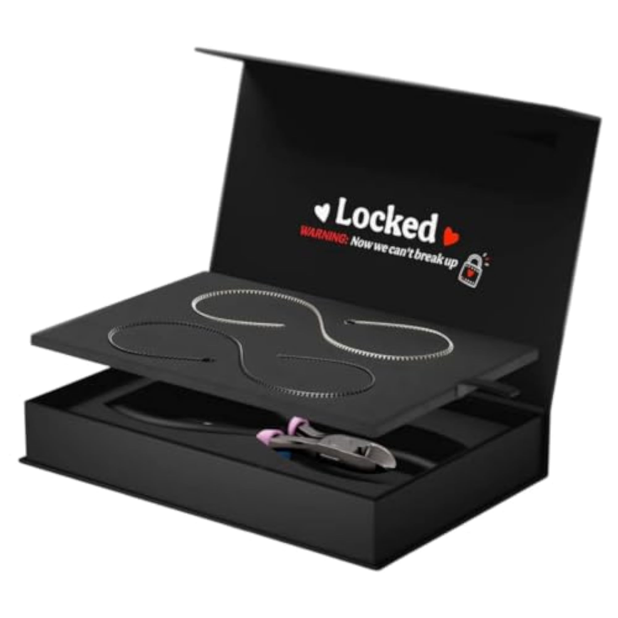 Matching Couples Romantic Locking Bracelets