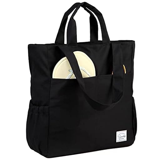 VASCHY Bolsa Playa Grande, Bolsa de Viaje con Cremallera Bolso de Mano XXL Familiar Bolso de Hombro Plegable Bolsos Totes Ligero Bolso Shopper 16.5L para Viaje Compras Fiesta Pícnic, Negro-2 | Ya disponible en tu tienda friki favorita! En mundofriki.es!