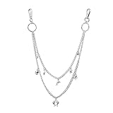 Pants Chain for Men Panty Chain Combination Personalised Fashion Women's Waist Goth Accessories