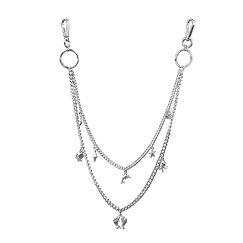 Pants Chain for Men Panty Chain Combination Personalised Fashion Women's Waist Goth Accessories
